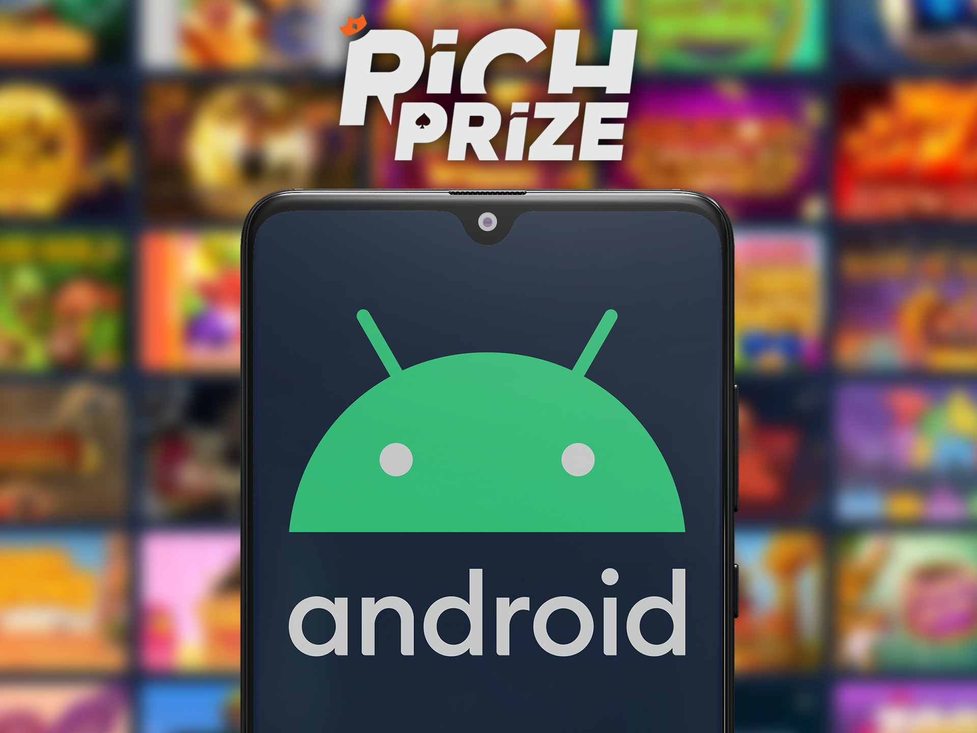 Install Richprize android app on any of your devices.