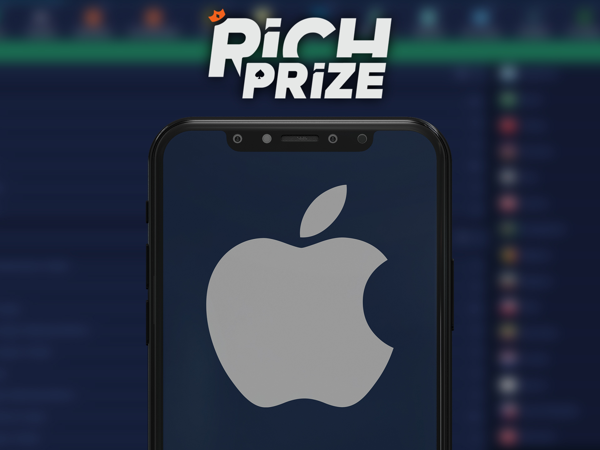 You can use Richprize website on any of ios devices.