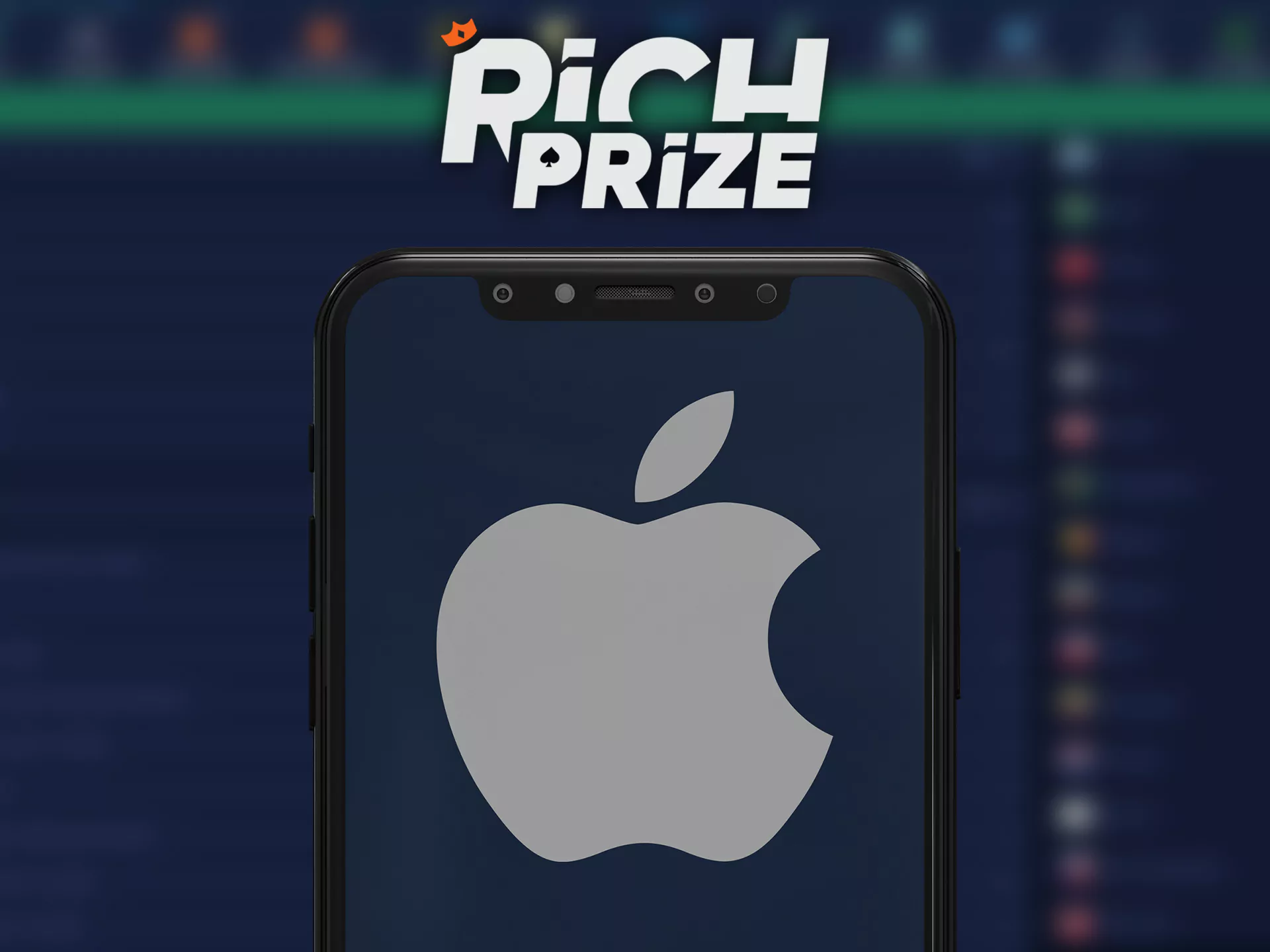 You can use Richprize website on any of ios devices.