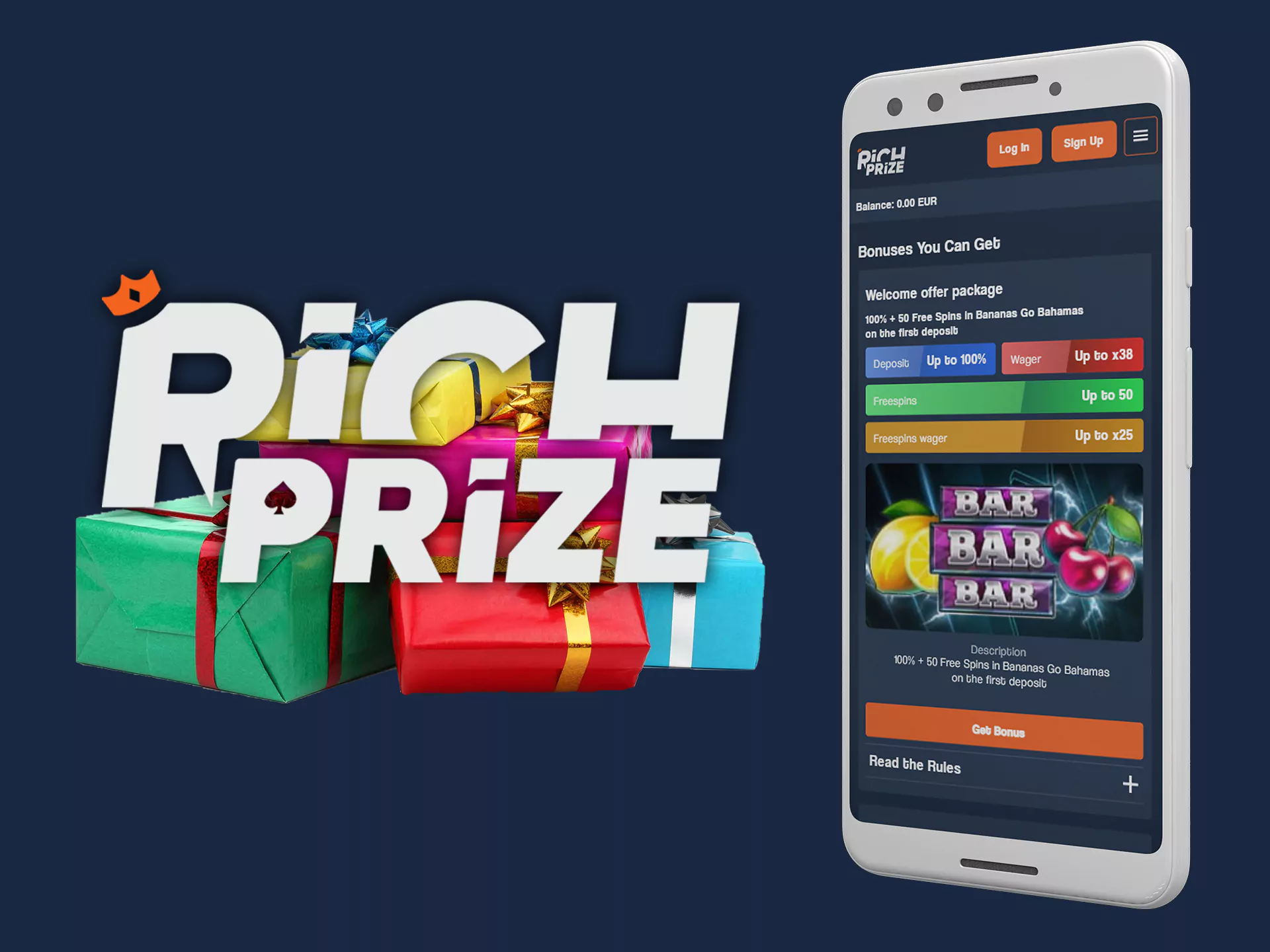 Grab your Richprize bonuses.