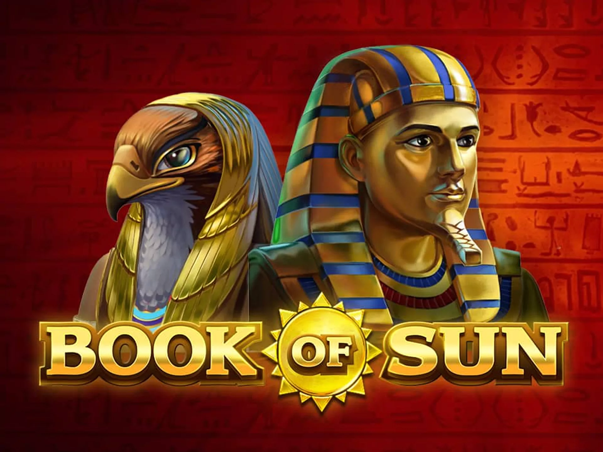 Win big amount of money with Book of Sun slot.