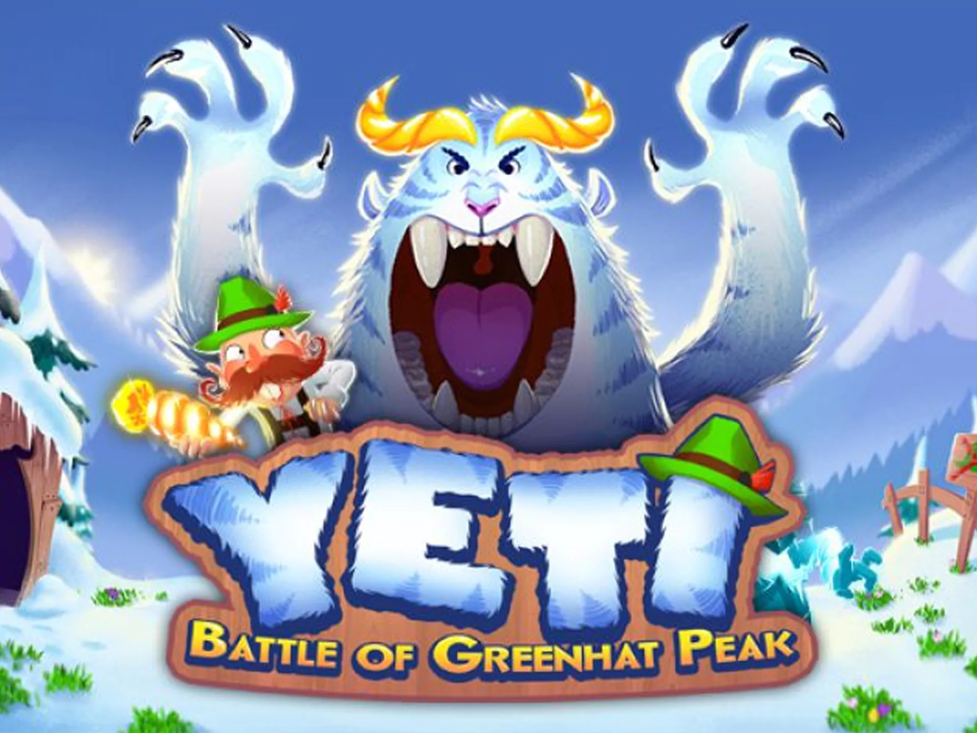 Find a yeti and his treasures in Yeti slot.