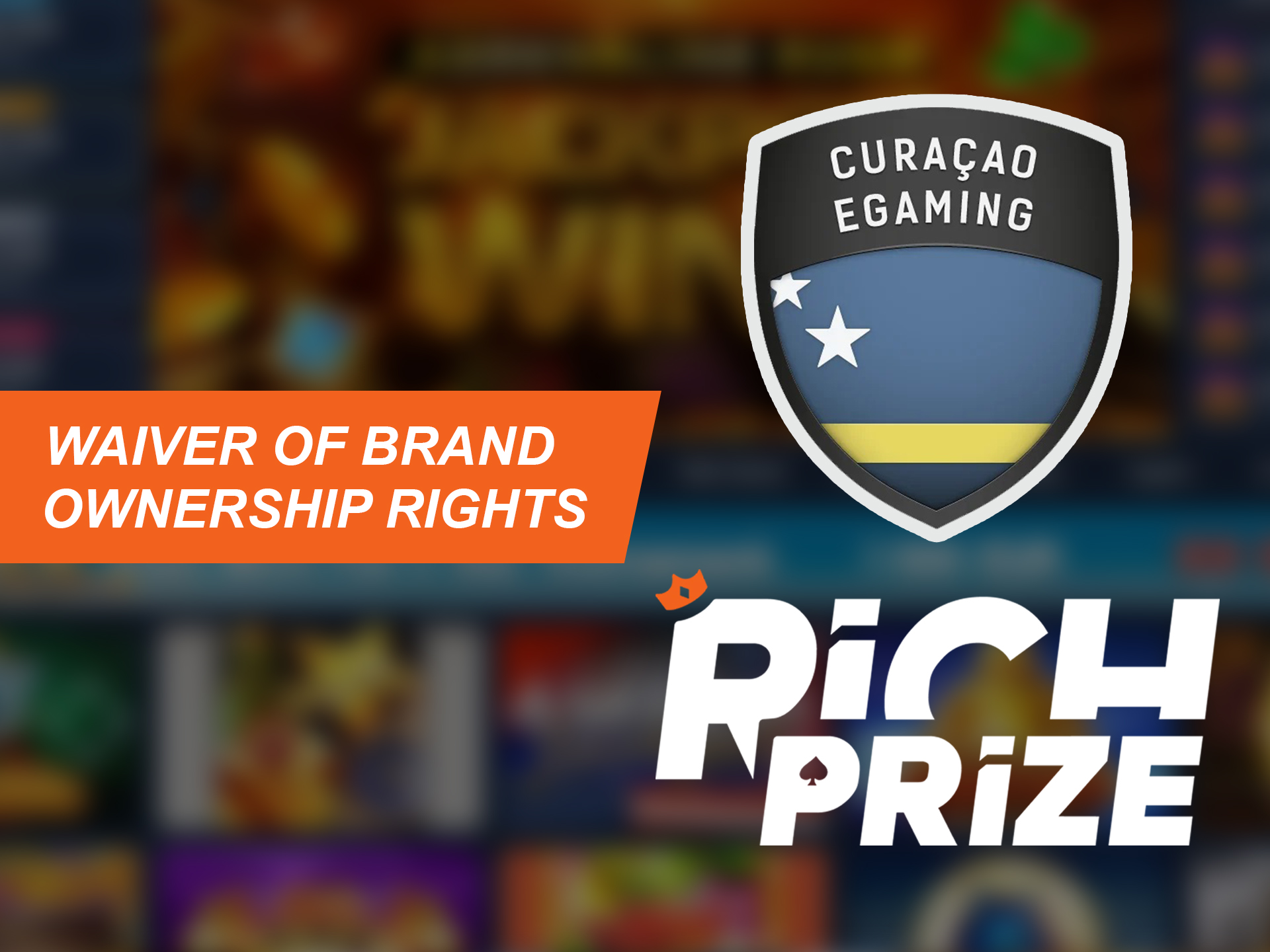 Richprize brand is owned by Curacao.