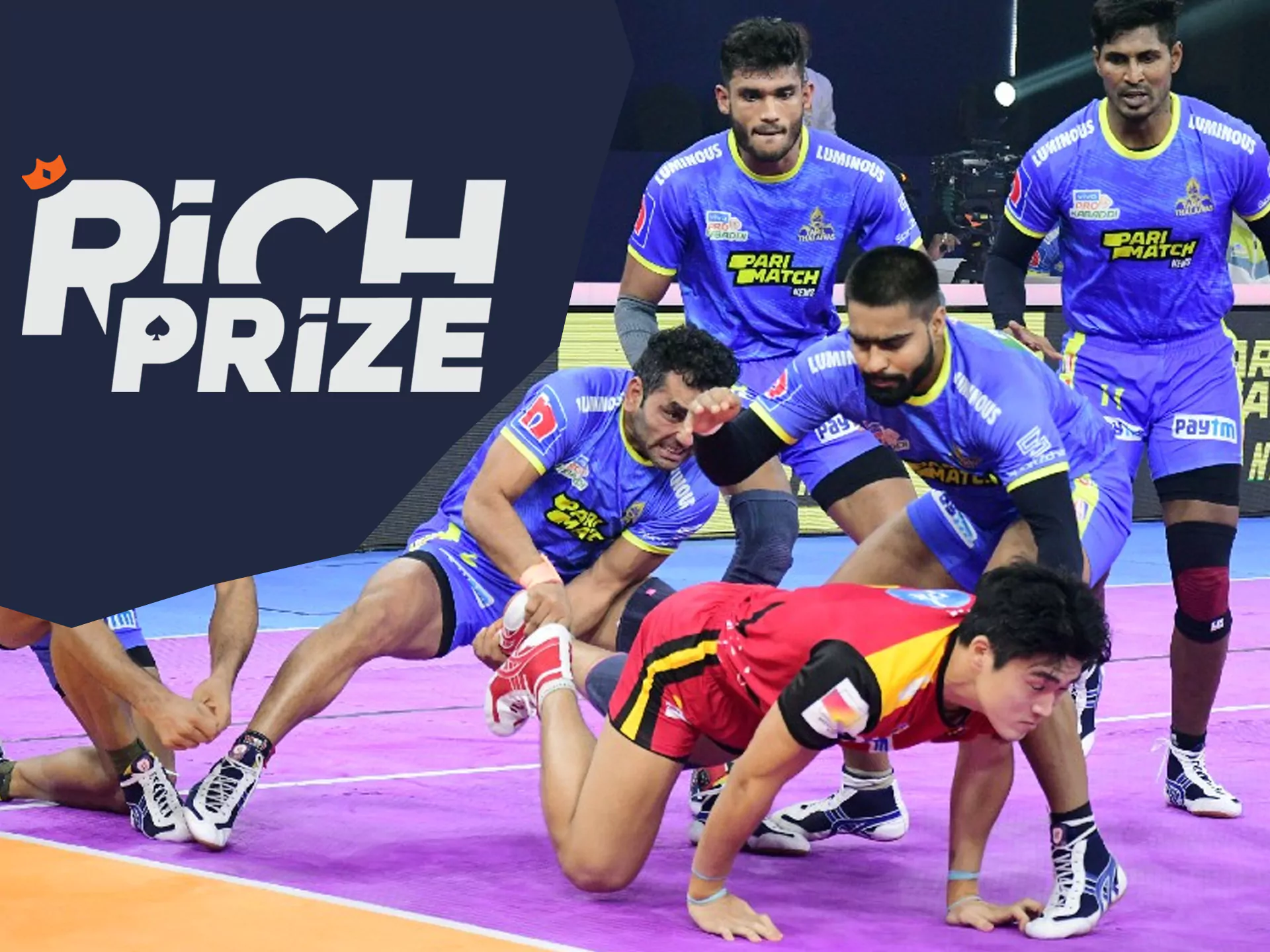 Bet on your favourite kabaddi team.