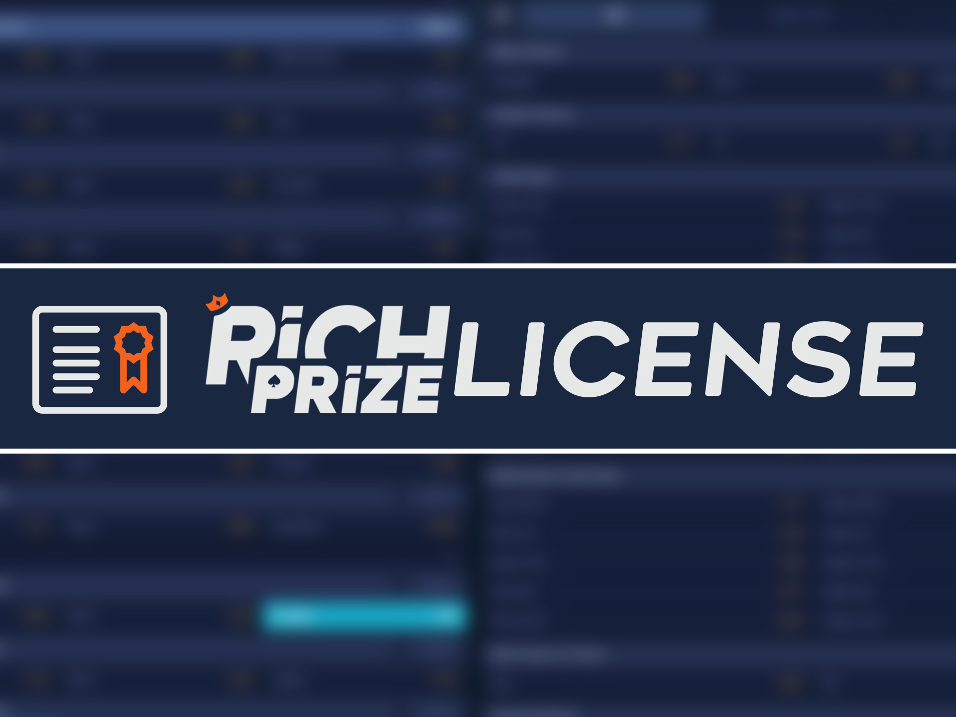 Richprize is a licensed betting company.