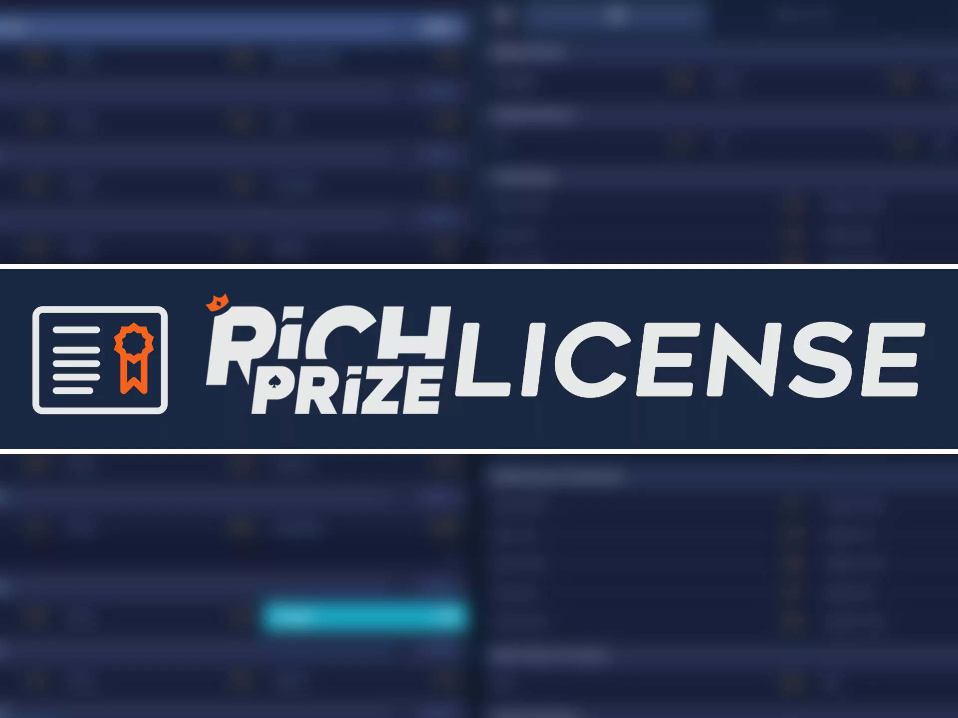 Richprize is a licensed betting company.